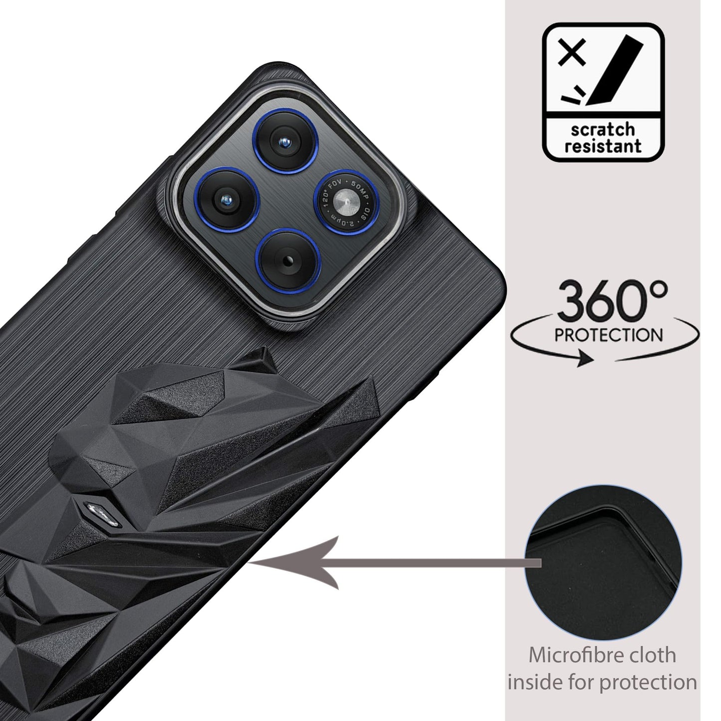 Bt Superhero Case with Camera Ring for Motorola Edge 70