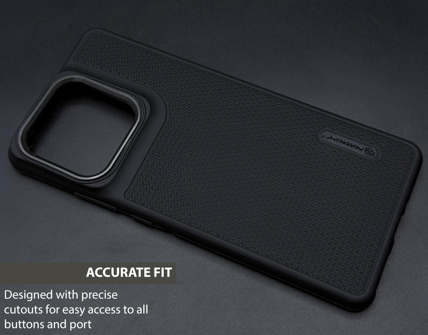 Niukin Grip Guard Back Case with Camera Ring for Moto Edge 70