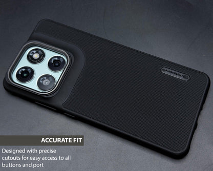 NIUKIN Super Frosted Dotted Case with Camera Ring for Moto Edge 70 Fusion