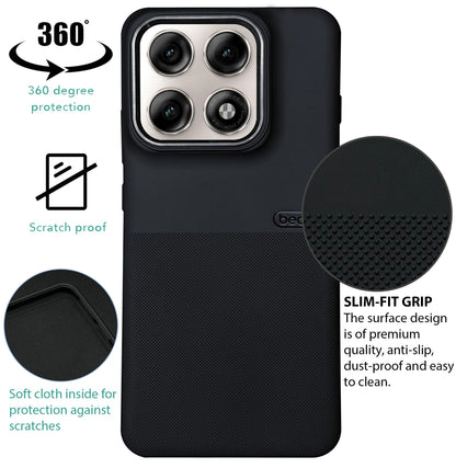 BEOTS Rugged back case with Camera Ring for Moto Edge 70 Pro