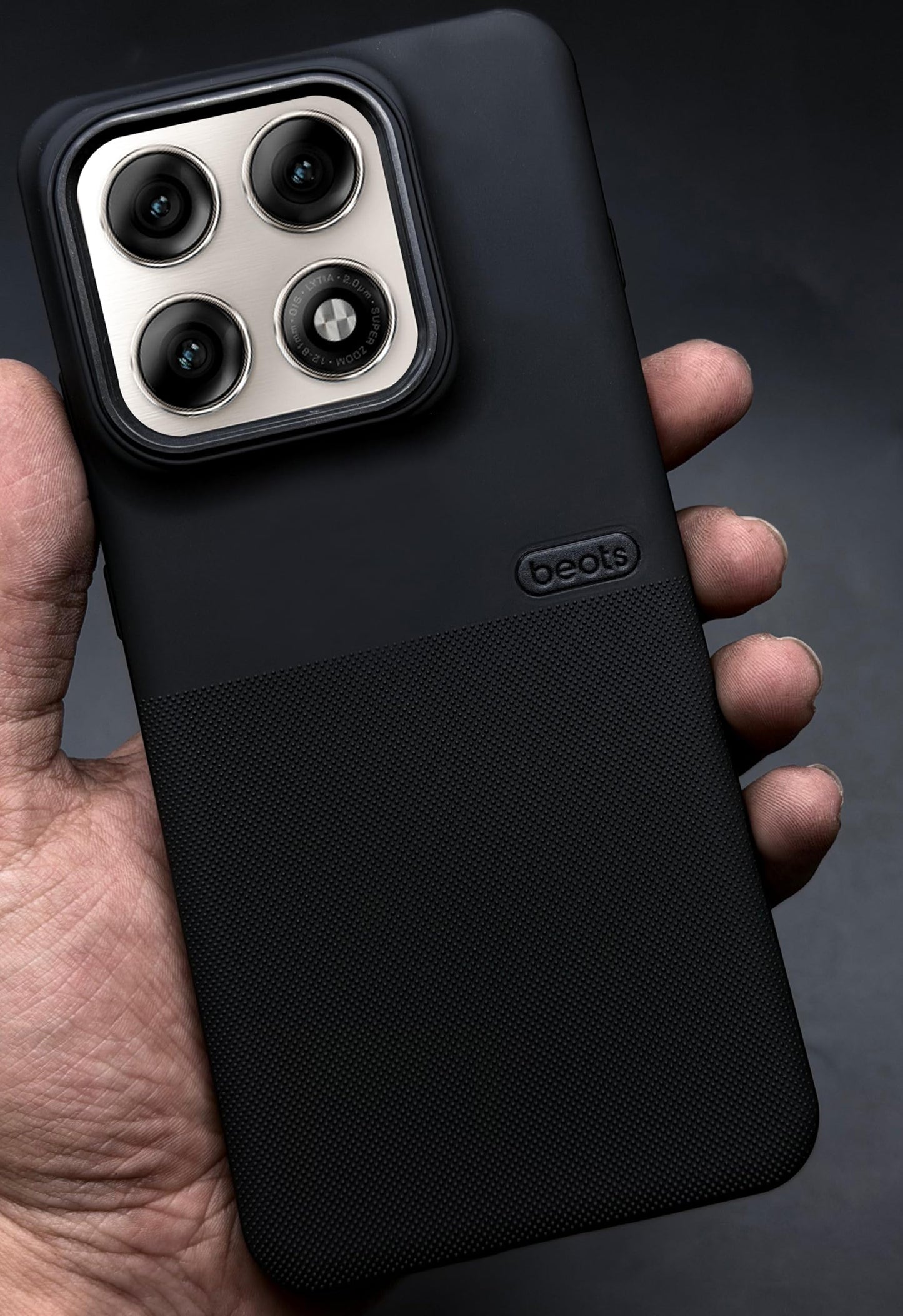 BEOTS Rugged back case with Camera Ring for Moto Edge 70 Pro