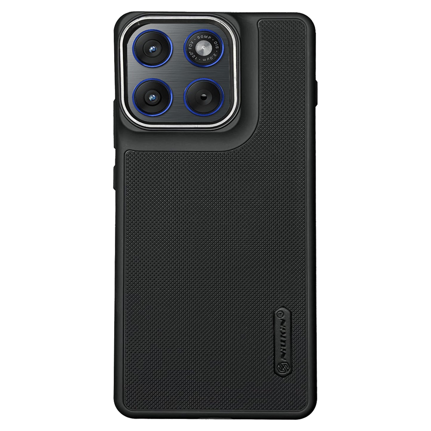 NIUKIN Super Frosted Dotted Case with Camera Ring for Moto Edge 70