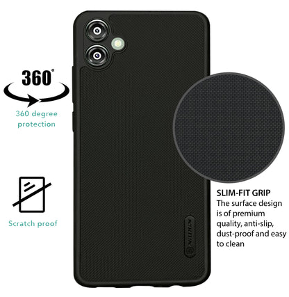 NIUKIN Super Frosted Dotted Case for Samsung A04e