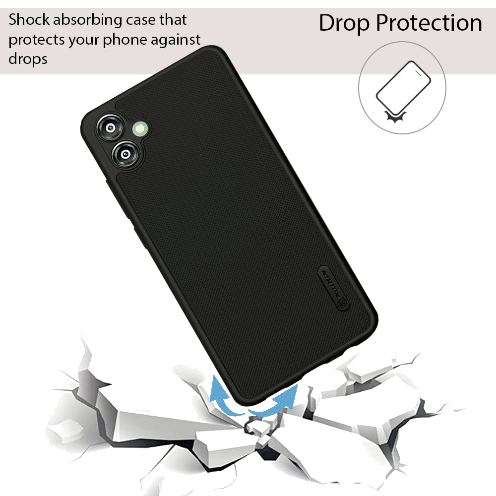 NIUKIN Super Frosted Dotted Case for Samsung A04e