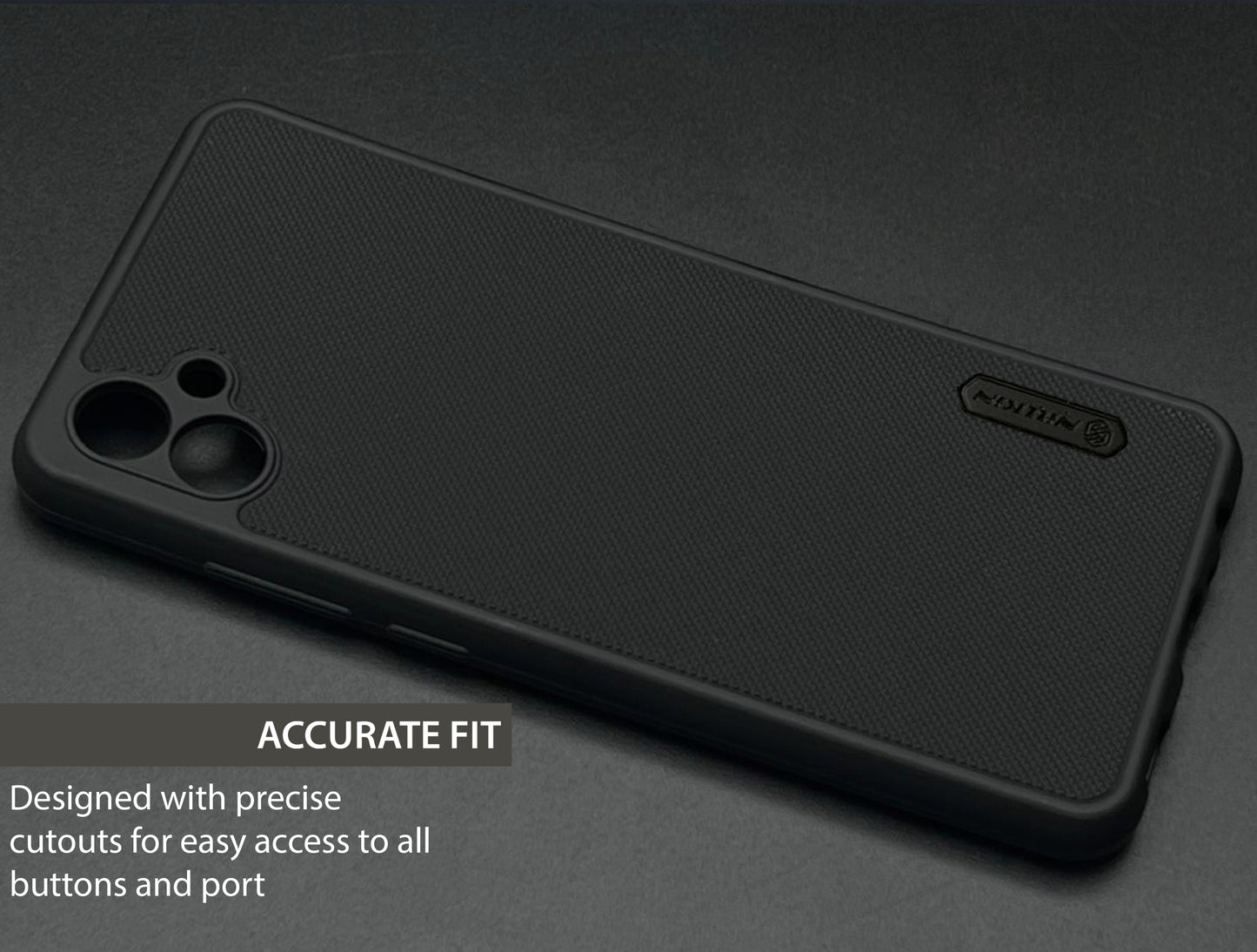 NIUKIN Super Frosted Dotted Case for Samsung A04e