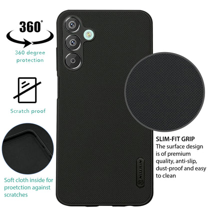 NIUKIN Super Frosted Dotted Case for Samsung M15 5G