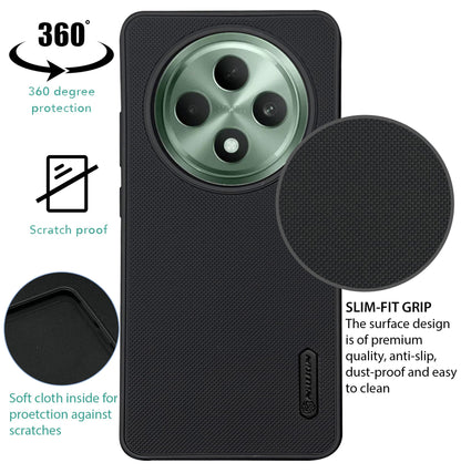 NIUKIN Super Frosted Dotted Case for Oppo F27 5G