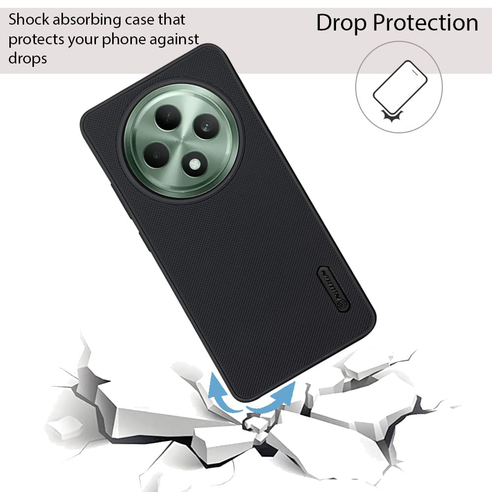 NIUKIN Super Frosted Dotted Case for Oppo F27 5G