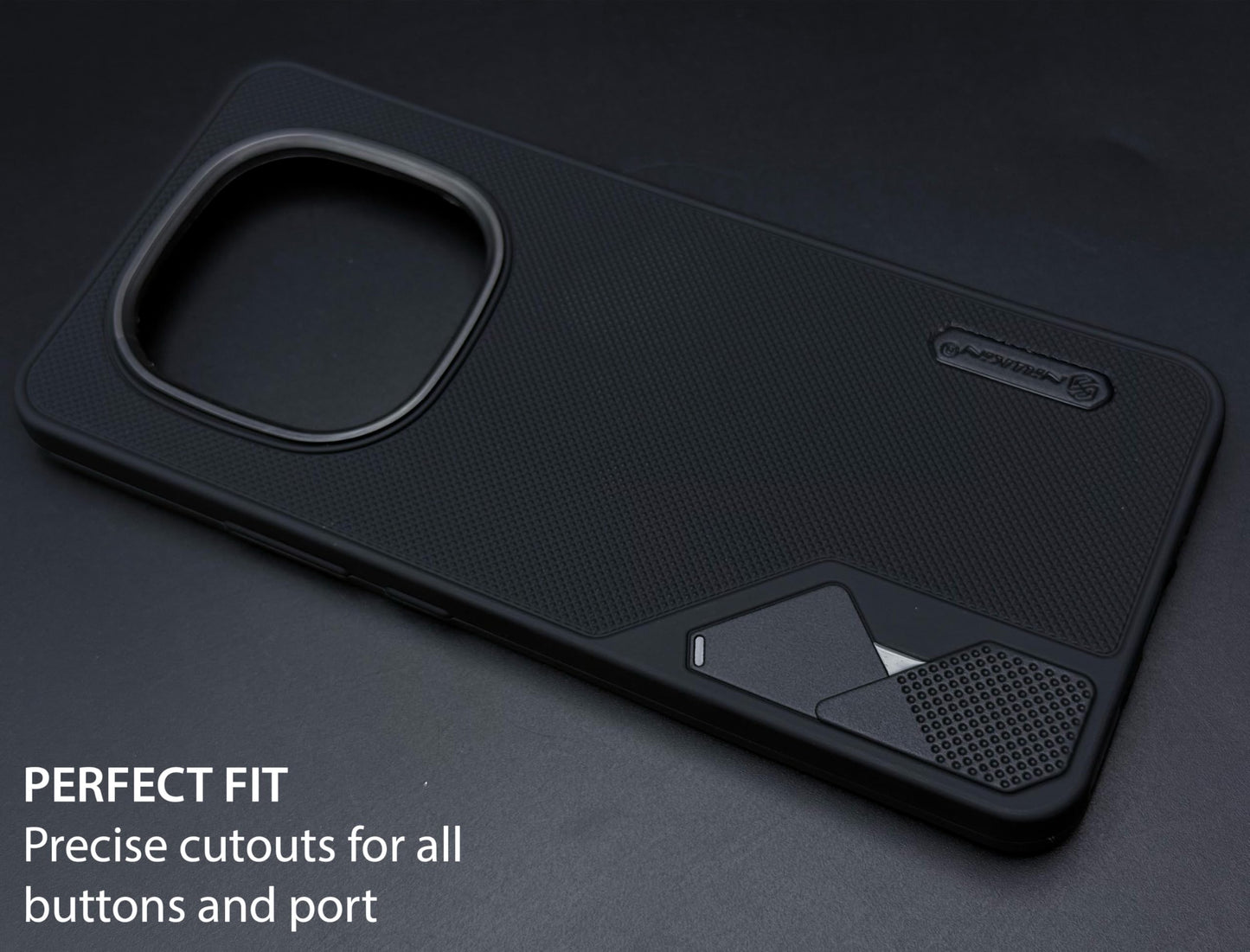 NIUKIN Fancy Super Frosted Dotted Case with Camera Ring for Oppo F29