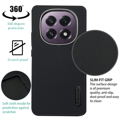 NIUKIN Super Frosted Dotted Case with Camera Ring for Oppo F29