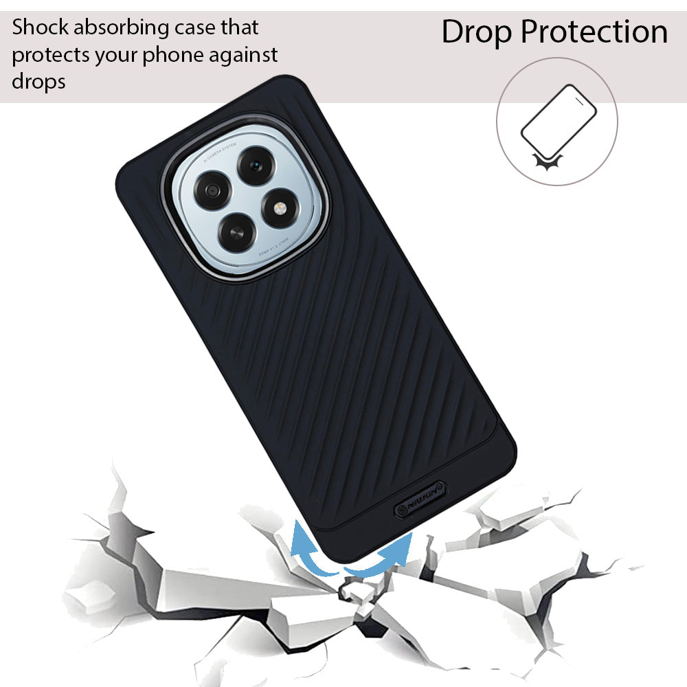 Ripple Wave Case with Metallic Camera Ring for Oppo F29(5G)
