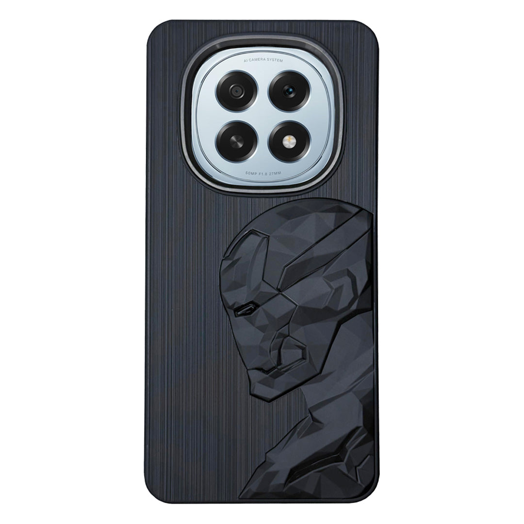 IR Superhero Side Face Prism Case with Metallic Camera Ring for Oppo F29(5G)