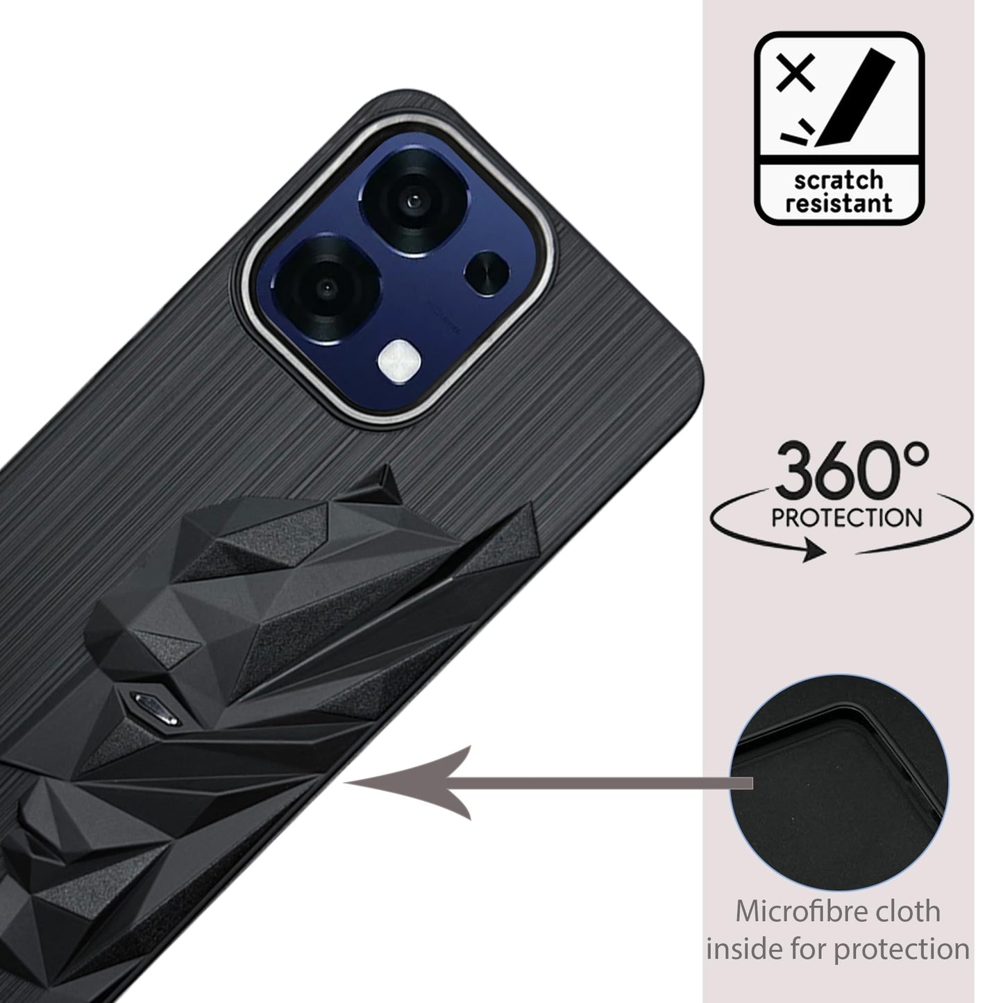 Bt Superhero Case with Camera ring for Oppo F31