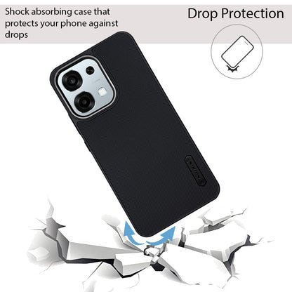 NIUKIN Super Frosted Dotted Case with Camera Ring for Oppo F31