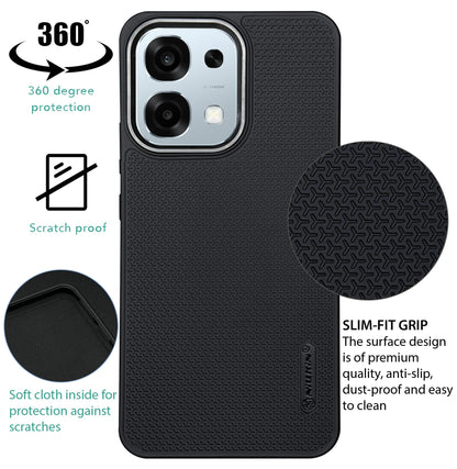 Niukin Grip Guard Back Case with Camera Ring for Oppo F33