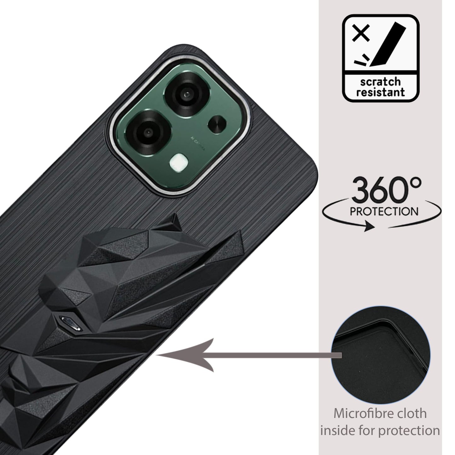 Bt Superhero Case with Camera Ring for Oppo F33