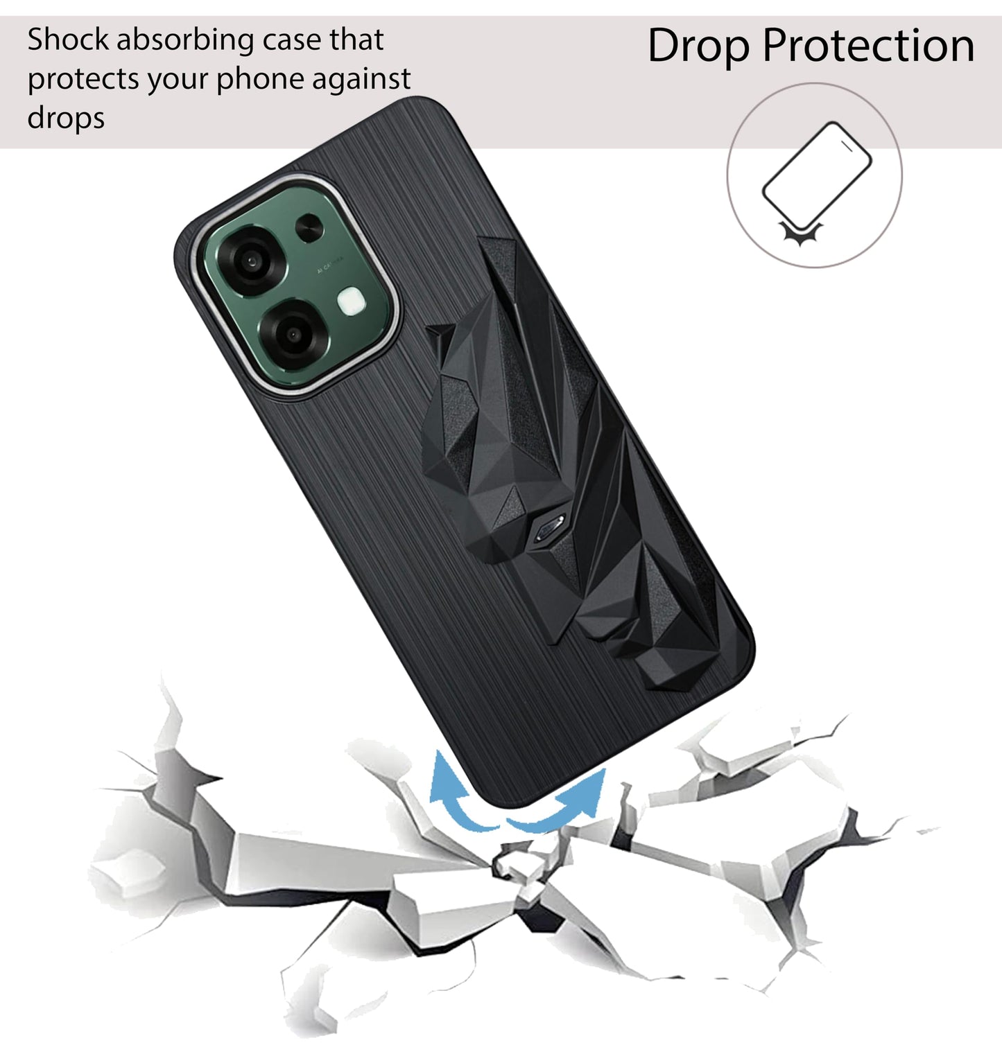 Bt Superhero Case with Camera Ring for Oppo F33