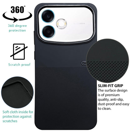 BEOTS Rugged back case with Camera Ring for Oppo F33 Pro