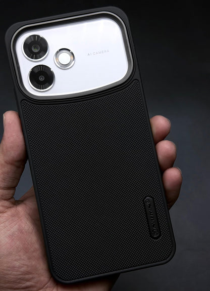 NIUKIN Super Frosted Dotted Case with Camera Ring for Oppo F33 Pro