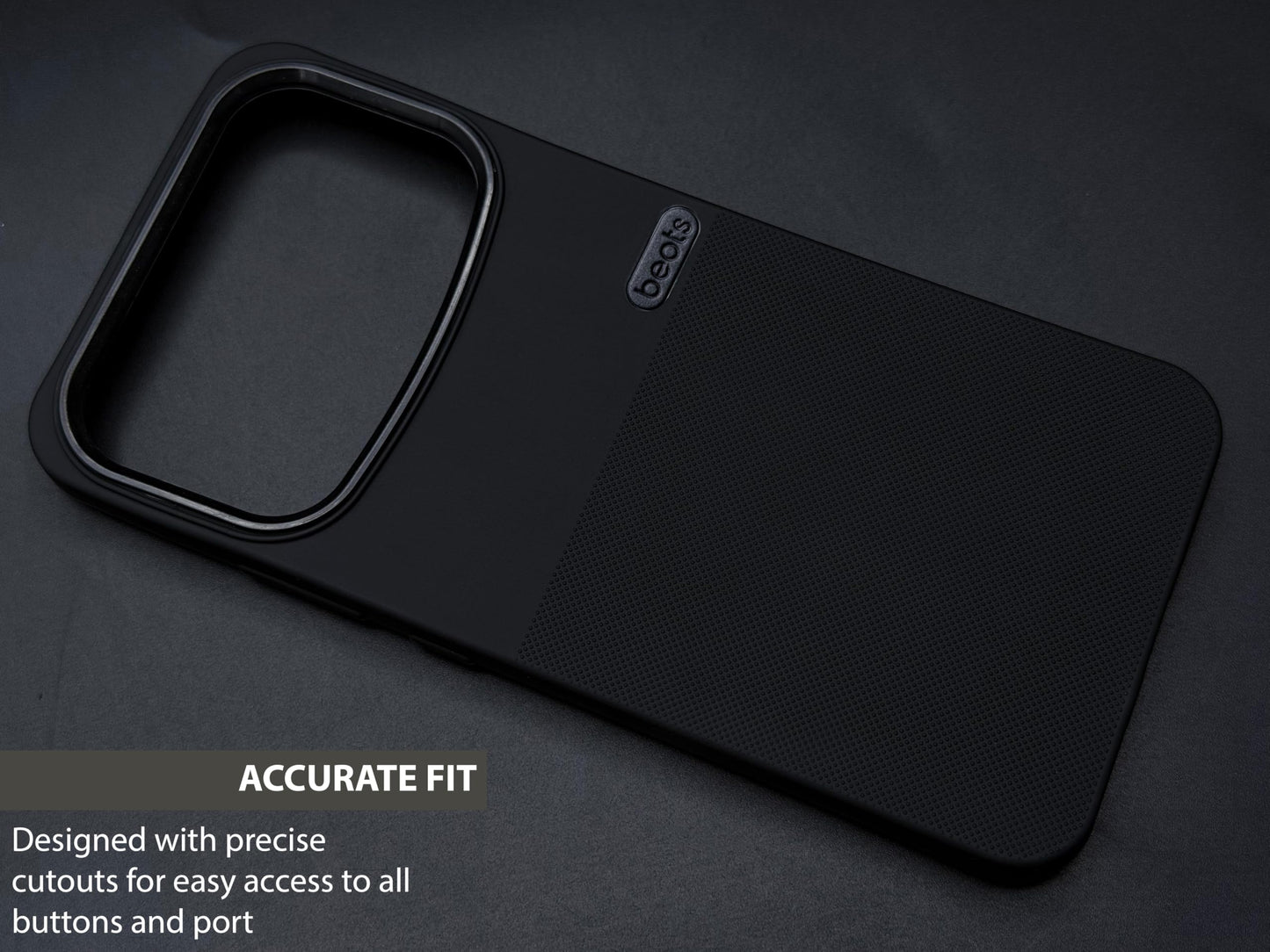 BEOTS Rugged back case with Camera Ring for Oppo F33 Pro