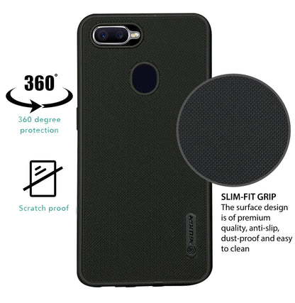 NIUKIN Super Frosted Dotted Case for Oppo A11