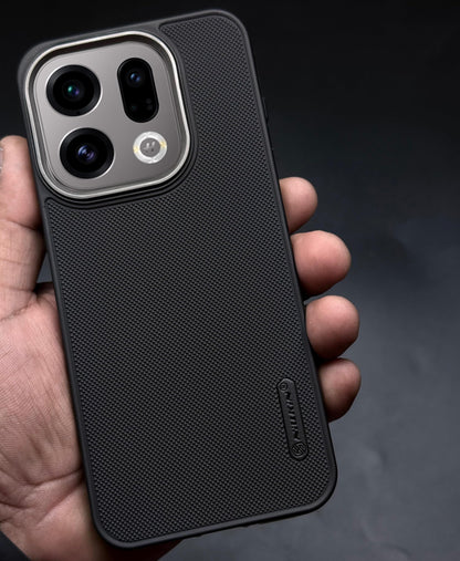 NIUKIN Super Frosted Dotted Case with Camera Ring for Oppo Find X9