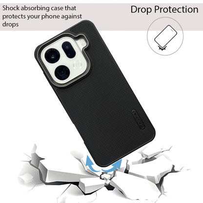 NIUKIN Super Frosted Dotted Case with Camera Ring for Oppo Find X9 Pro