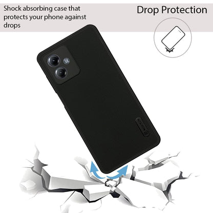 NIUKIN Super Frosted Dotted Case for Moto G14