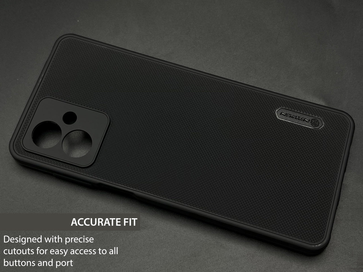 NIUKIN Super Frosted Dotted Case for Moto G14