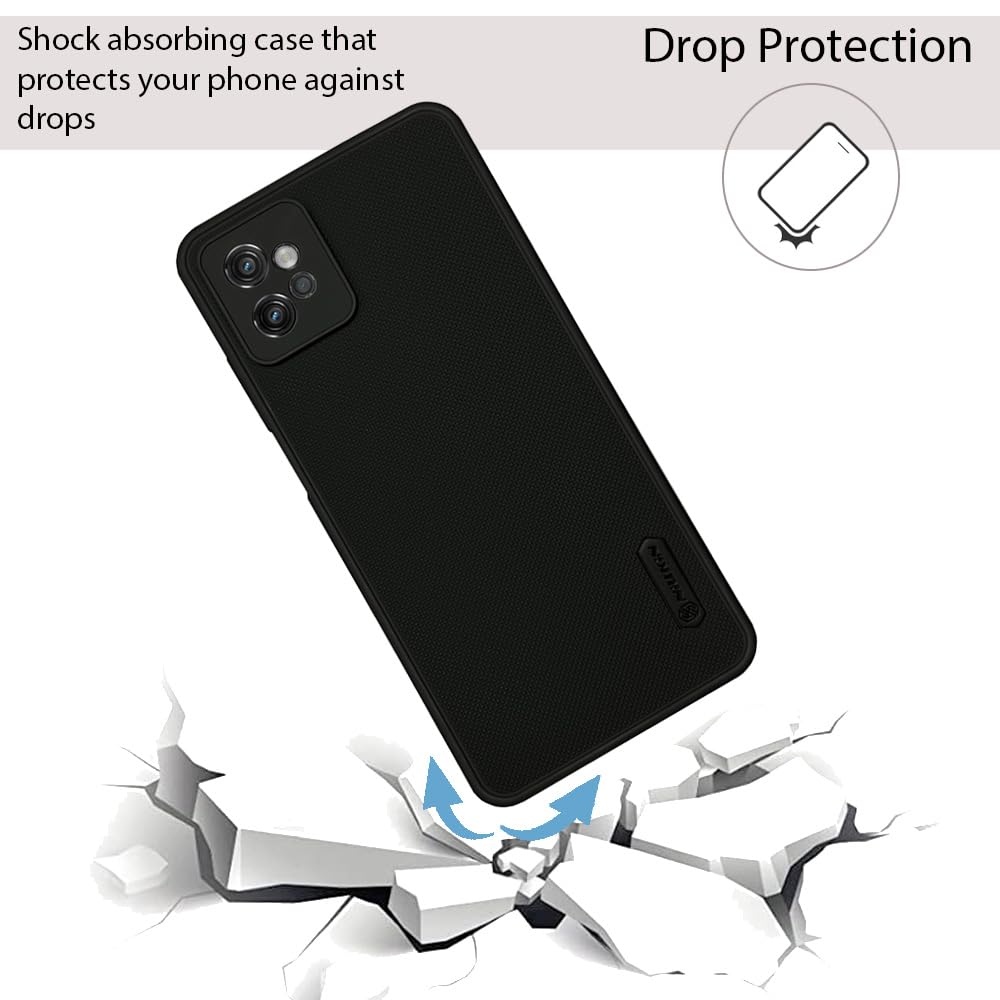 NIUKIN Super Frosted Dotted Case for Moto G32