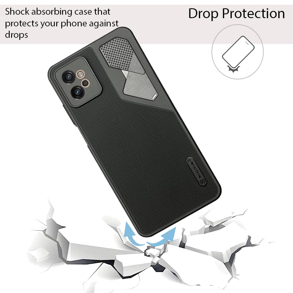 NIUKIN Fancy Super Frosted Dotted Case for Moto G32