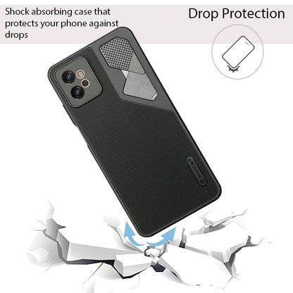 NIUKIN Fancy Super Frosted Dotted Case for Moto G32