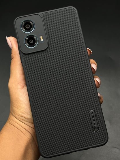 NIUKIN Super Frosted Dotted Case for Moto G34