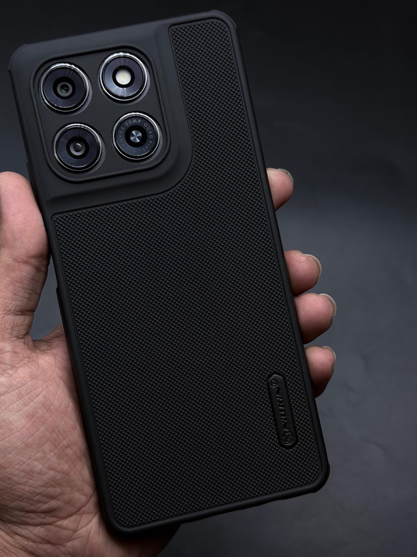 NIUKIN Super Frosted Dotted Case for Moto G37 Power