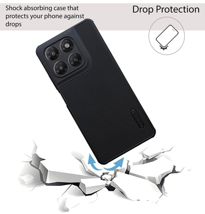 NIUKIN Super Frosted Dotted Case for Moto G37 Power