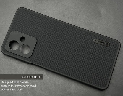 NIUKIN Super Frosted Dotted Case for Moto G54
