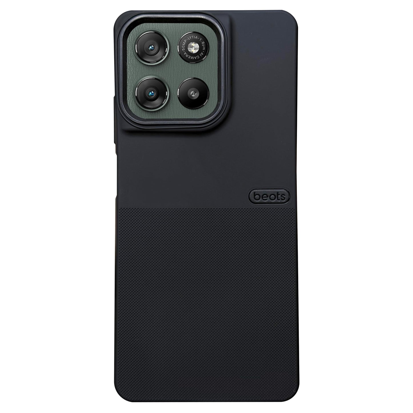 BEOTS Rugged back case with Camera Ring for Moto G67 Power