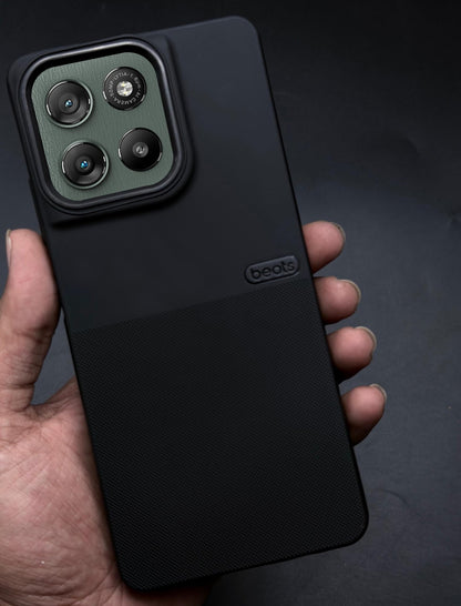 BEOTS Rugged back case with Camera Ring for Moto G67 Power