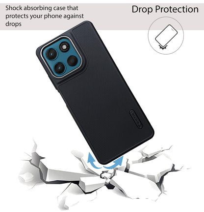 Niukin Grip Guard Back Case with Camera Ring for Moto G67 Power