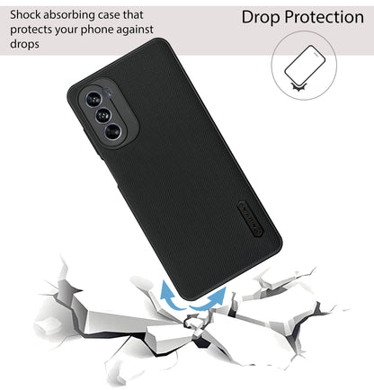 NIUKIN Super Frosted Dotted Case for Moto G62