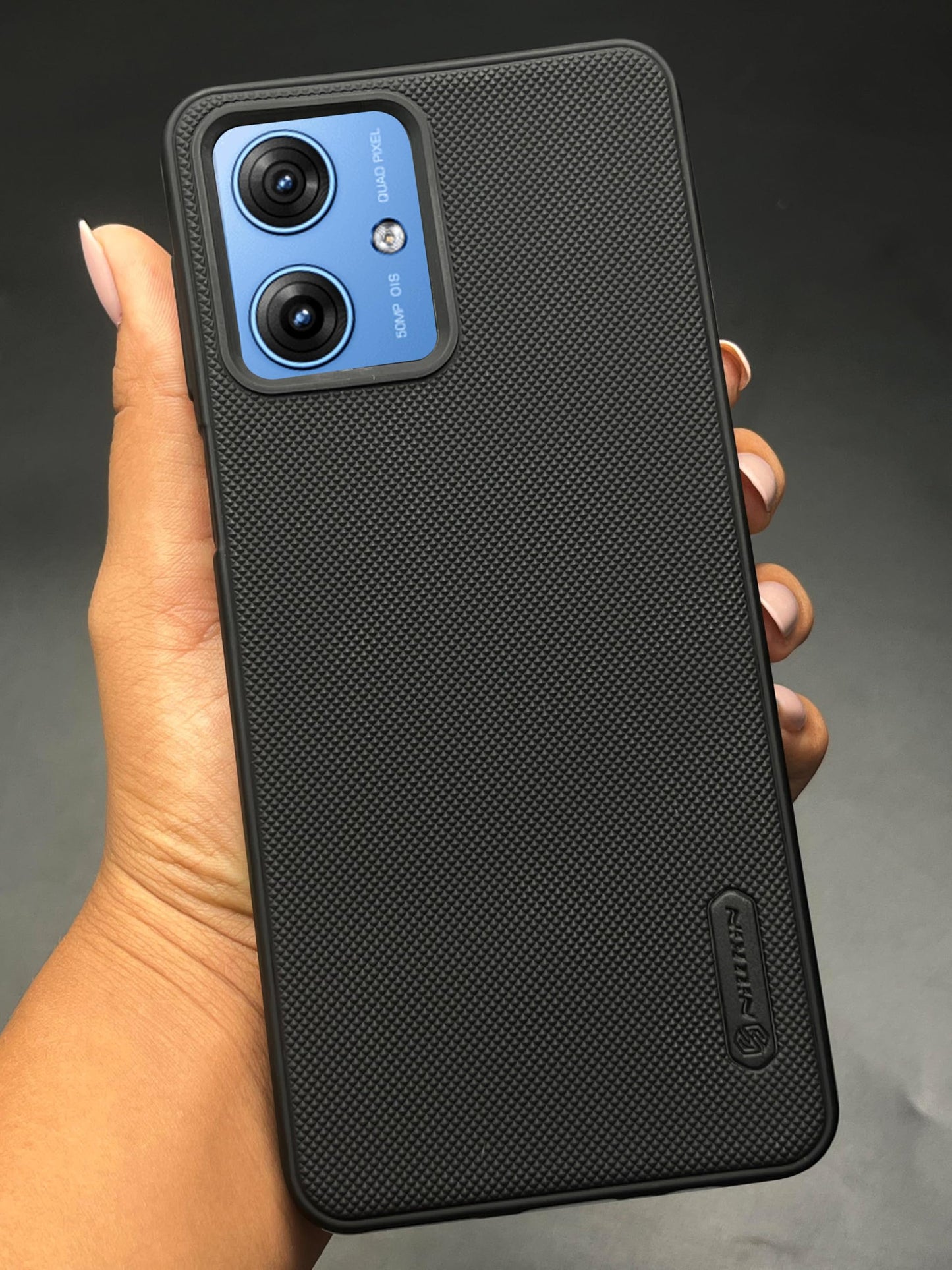 NIUKIN Super Frosted Dotted Case for Moto G64