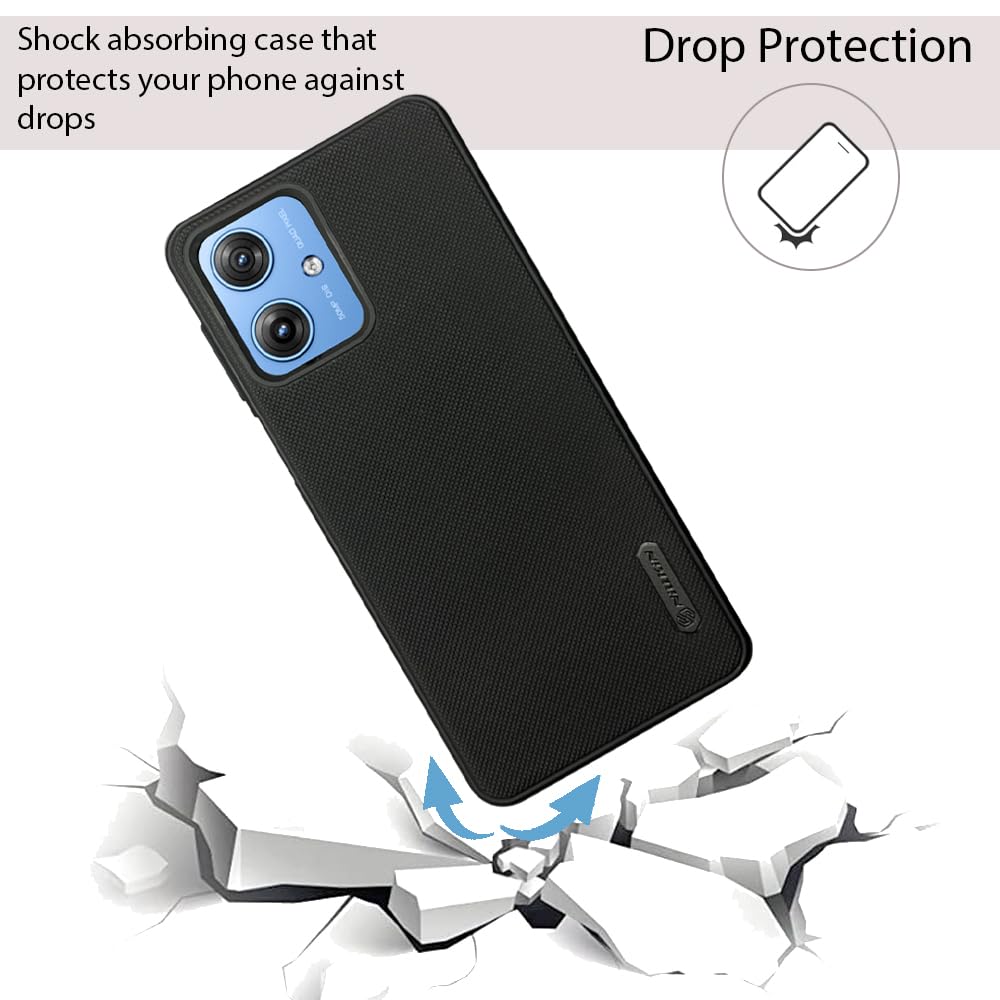 NIUKIN Super Frosted Dotted Case for Moto G64