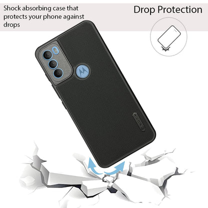 NIUKIN Super Frosted Dotted Case for Moto G71
