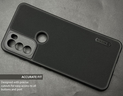 NIUKIN Super Frosted Dotted Case for Moto G71