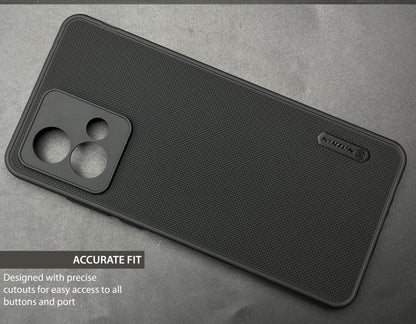 NIUKIN Super Frosted Dotted Case for Moto G84