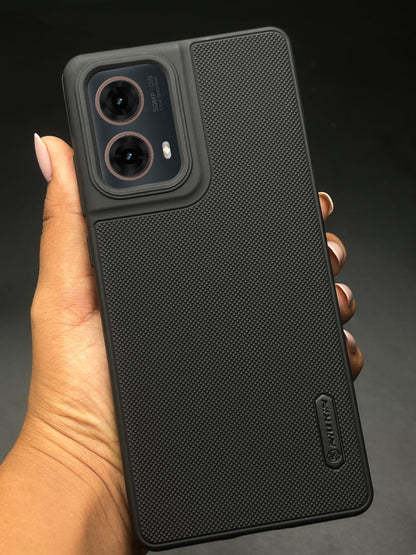 NIUKIN Super Frosted Dotted Case for Moto G85