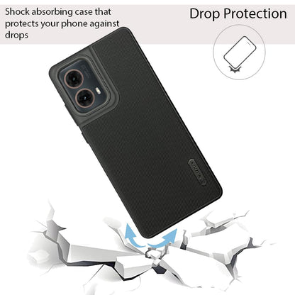 NIUKIN Super Frosted Dotted Case for Moto G85