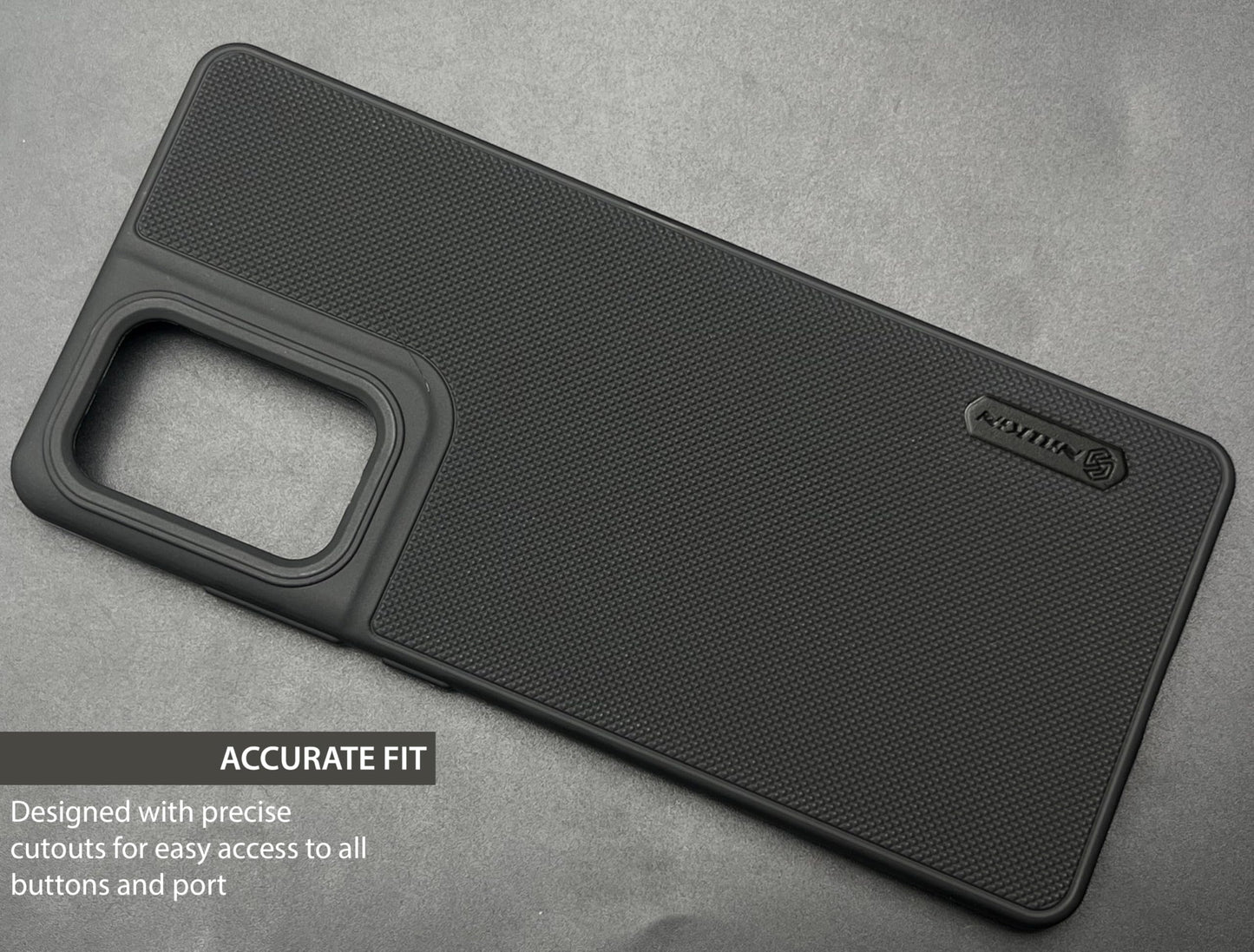 NIUKIN Super Frosted Dotted Case for Moto G85