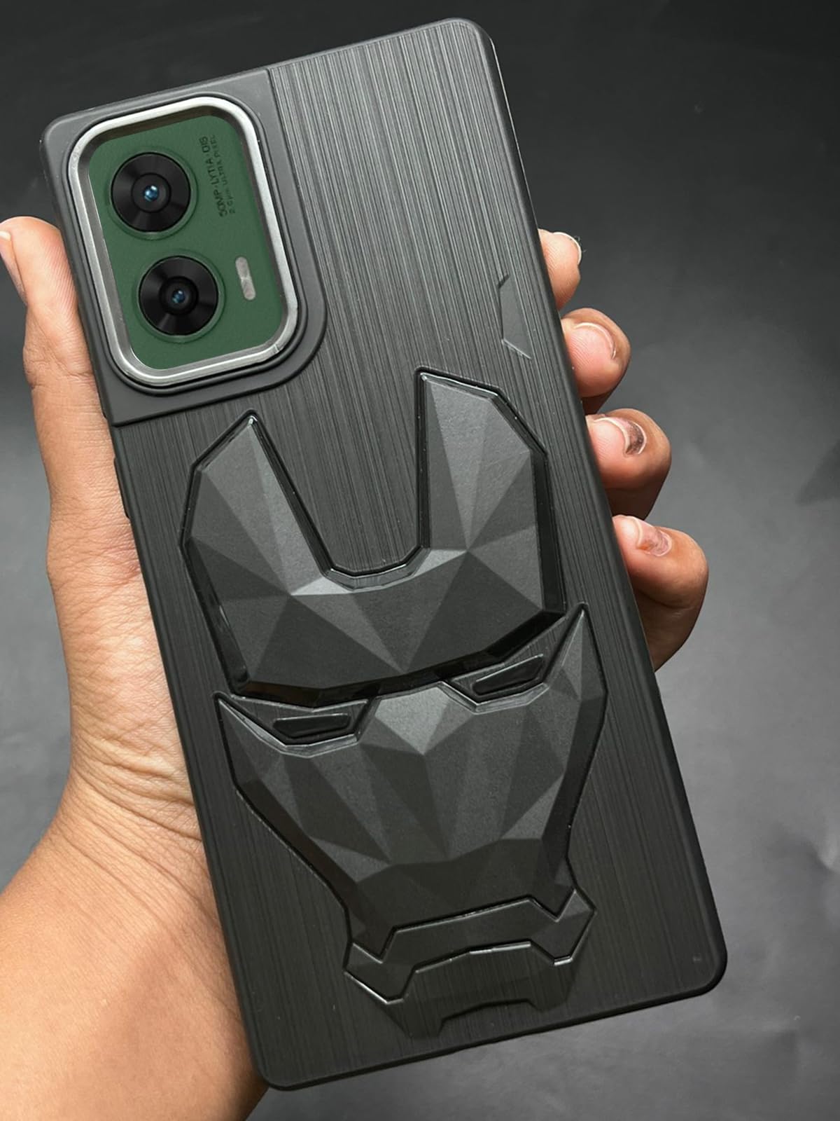 IR Mask Case with Camera Ring for Moto G96