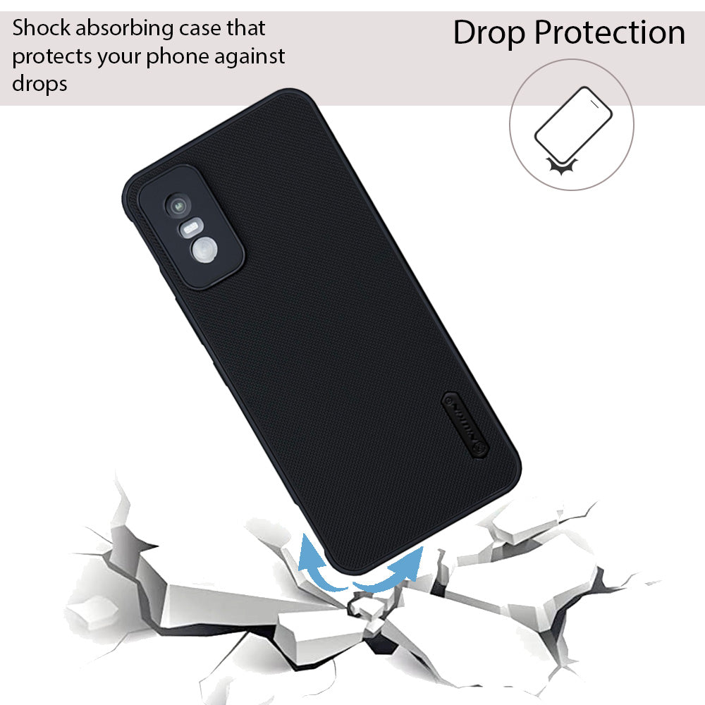 NIUKIN Super Frosted Dotted Case for Infinix GT 30 Pro